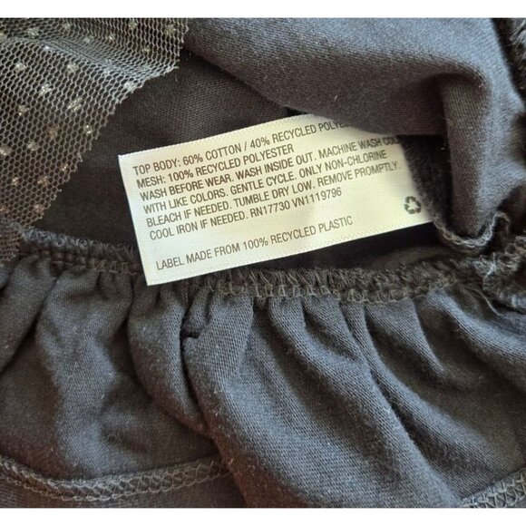 Girl's 12M Halloween Outfit Peplum Top & Candy Corn Leggings - Picture 8 of 8